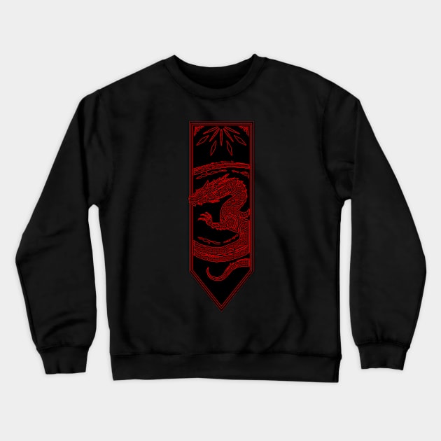 dragon Crewneck Sweatshirt by arxitrav